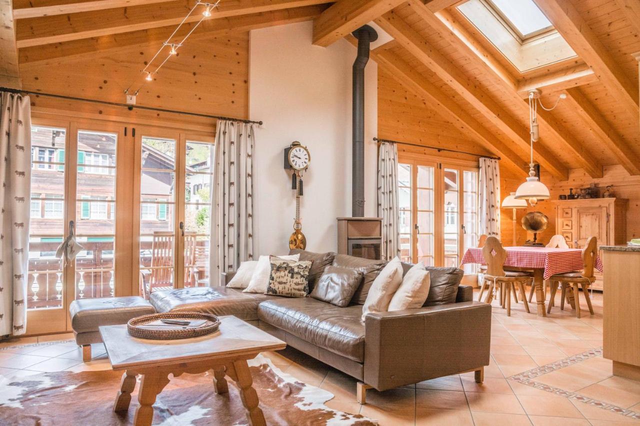 Apartment Stotzhalten Dg - Griwa Rent Ag Grindelwald Kültér fotó